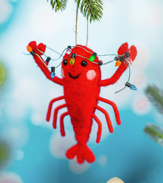 FELT & EMBROIDERED DECORATIONS