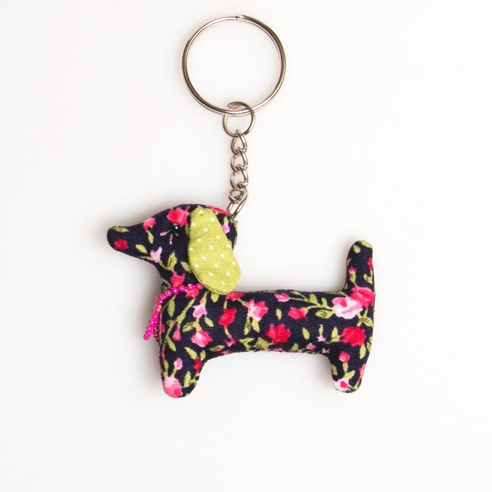 Dachshund keyring on sale