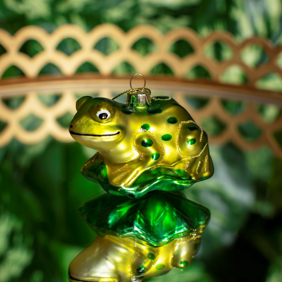Desert Frogs Christmas Bauble 