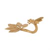 Gold Bee Hook & Tieback