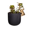Golden Rabbit Planter