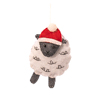 Sheep Flat Felt Decoration - Set of 3