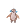Arctic Animals Flat Felt Hanging Decorations - Set of 3