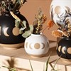 Moon Phases Vase White