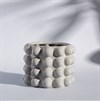 Grey Bobble Planter