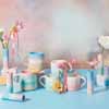 Pastel Ombre Mug Blue & Pink