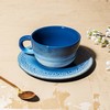Mojave Blue Tea Cup & Saucer Set