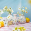 Ditsy Floral Mini Vases - Assorted