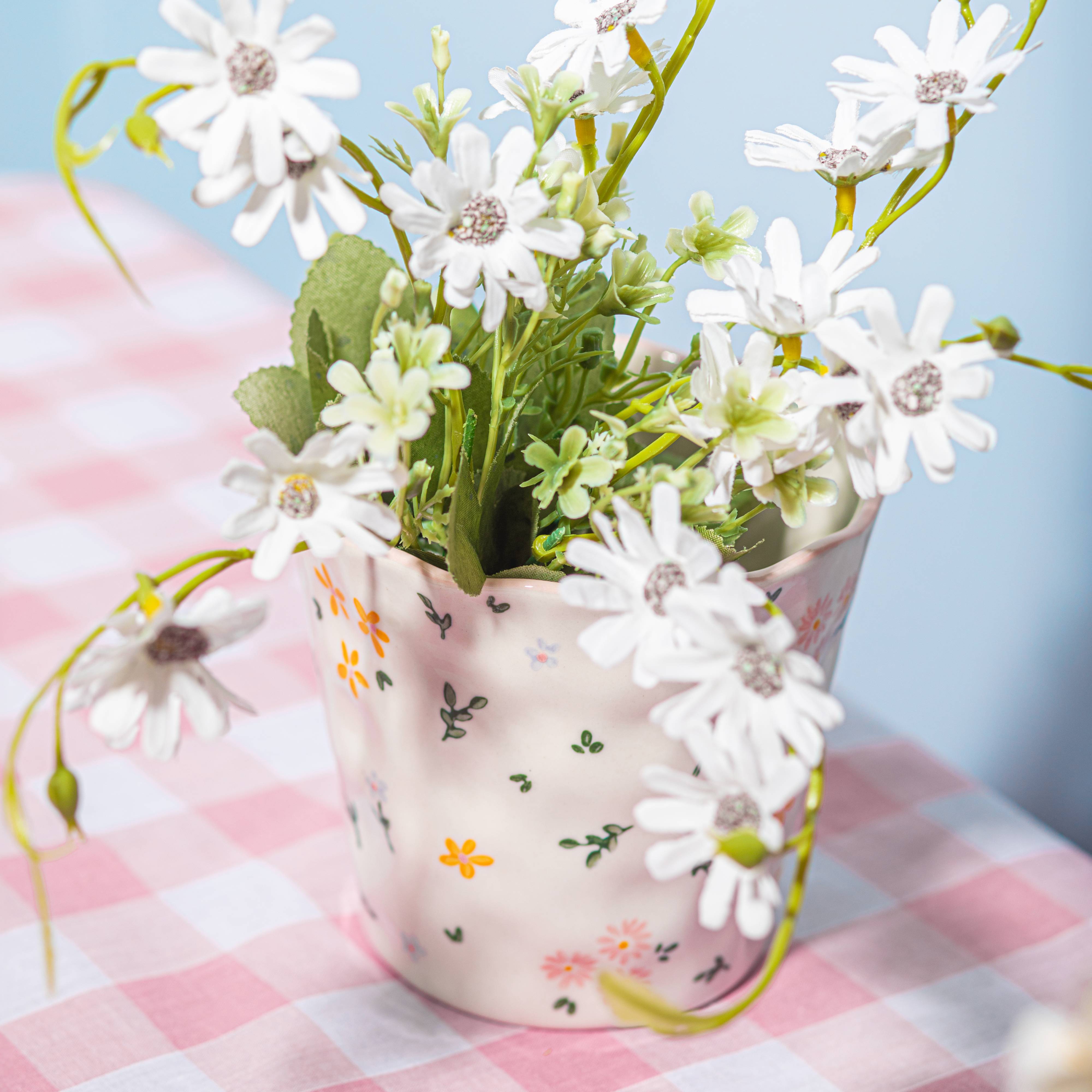 Ditsy Floral Planter