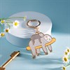 Sloth Enamel Keyring
