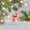 Mouse with Candy Cane Hanging Decoration