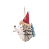 Festive Hedgehogs Hanging Decorations - Assorted