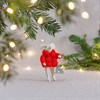 Mouse with Skates & Jacket Hanging Decoration