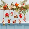 Mushroom with Presents Hanging Decoration