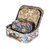 Delphine Blue Vintage Rose Suitcases - Set of 3