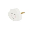 Sweet Dreams Cloud Drawer Knob White