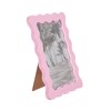Wiggle Border Frame Pink