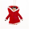 Penguin in Puffer Jacket Felt Decoration