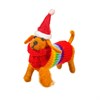 Felt Sausage Dog with Rainbow Jumper