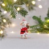 Santa Mouse Hanging Decoration