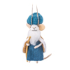 Three Wise Mice Felt Decorations - Assorted