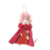 Three Wise Mice Felt Decorations - Assorted