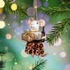 Party Guest Mouse Felt Decoration