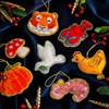 King Prawn Zari Decoration