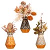 Global Craft Mini Vases - Set of 3