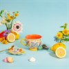 Folk Floral Teacup