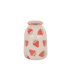 Fruit Stamped Mini Vases - Assorted