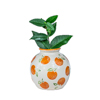 Fruit Stamped Mini Vases - Assorted