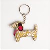 Dali Dachshund Keyrings - Assorted