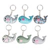 Vintage Mini Whale Keyrings - Assorted