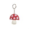 Mushroom Fabric Keyring Assorted