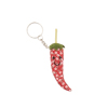 Chilli Fabric Keyring Assorted