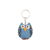 Owl Fabric Keyring Assorted