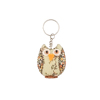 Owl Fabric Keyring Assorted