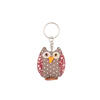 Owl Fabric Keyring Assorted