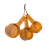 Bamboo Measuring Cups - Set of 3