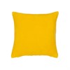Green & Yellow Two Tone Velvet Cushion Cover