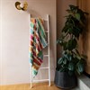Rainbow Stripe Tufted Throw