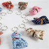 Vintage Mini Cat Keyrings - Assorted