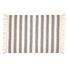 Scandi Boho Stripe Blanket Throw