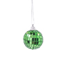 Multicoloured Mirror Ball Bauble - Set of 6