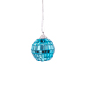 Multicoloured Mirror Ball Bauble - Set of 6
