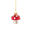 Small Mushroom Shaped Bauble - Set of 4