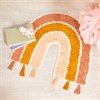 Earth Rainbow Rug With Tassels