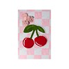 Cherry Tufted Bath Mat