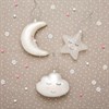 Sweet Dreams Speckled Star Shaped Bauble